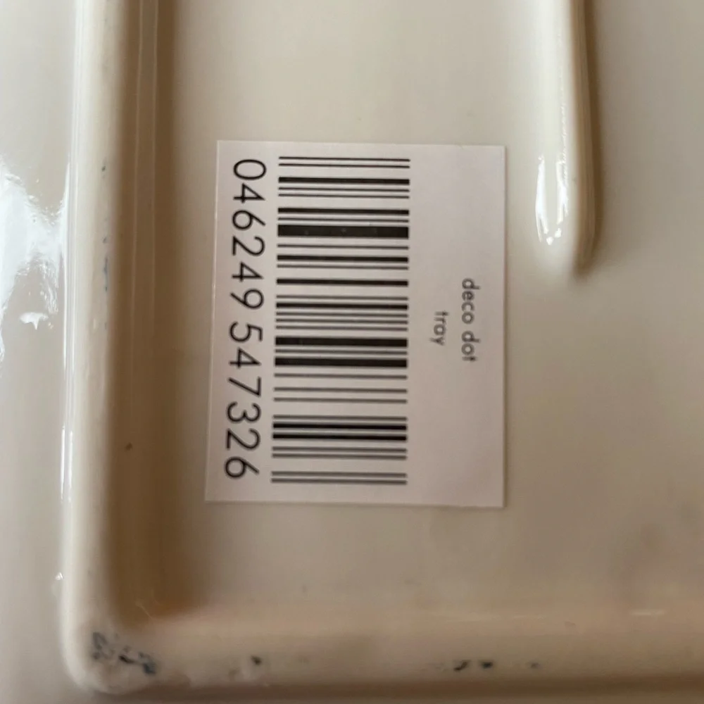 Kate spade deco dot tray